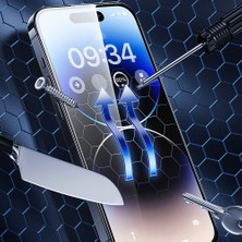 Benks iPhone 14 Pro Max Uyumlu Benks V Pro Sapphire Coating Ekran Koruyucu Kolay Uygulama Aparatlı