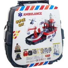 Eren Ern Heroes Toys Çantalı Ambulans Seti Arabalı