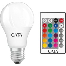 Cata CT-4058 9W E27 Rgb Uzaktan Kumandalı LED Ampul