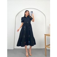 Zirve Çiçekdesenli Elbise