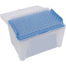 Zürih Ticaret Filtreli Steril Pipet Ucu 1000 Μl - 96 Adet - Şeffaf Kutulu