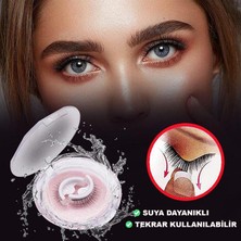 Pop Beauty Doğal İpek Takma Kirpik, Kendinden Yapışkanlı ve Yeniden Kullanılabilir Kirpikler