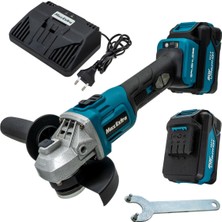 Max Extra MXP9032 Kömürsüz 3 Devirli Çift Akü Taşlama 115MM 20V 4AH