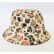 Salar Ticaret Salarticaret Kadın Desenli Balıkçı Şapka Bucket Şapka Standart