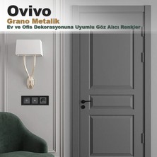 Ovivo Grano Metalik Üçlü Çerçeve Antrasit