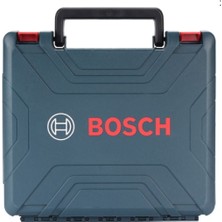 Bosch Tek Akülü Darbeli Matkap 18V Akülü Vidalama Şarjlı Matkap + Bosch 15 Matkap Ucu Seti