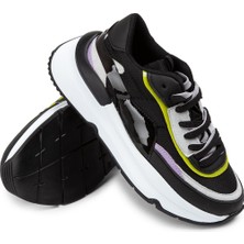 Deery Siyah Sneaker Kadın Ayakkabı - SP160ZSYHC01