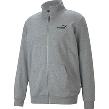 PUMA ESS Track Jacket 586696-03 ERKEK Siyah Sweatshirt