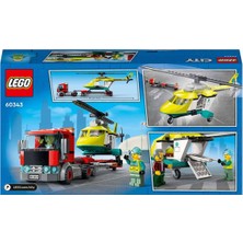 LEGO City Kurtarma Helikopteri Nakliyesi 60343