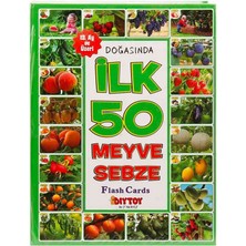 Diytoy Ilk 50 Meyve Sebze Hafıza Kartları