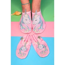 First Step Pembe 3 Boyutlu Unicorn Anne Kız Kombinlenebilir Havuz Patiği (Ayrı Ayrı SATILMAKTADIR)-F-9012