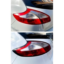 Graficar Renault Megane 3 Stop Çerçeve Sticker Kolay Uygulama Hazır Kesim Birebir Uyum / Mat Siyah