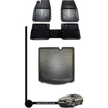 Gold Peugeot 301 Oto Paspas ve Bagaj Havuzu Double Ikili Set