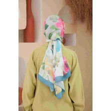İpekhan Comfort Flowers Şal Su Yeşili 3027-04