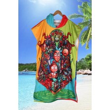 Snowsea Rick And Morty Sörf Pançosu, Plaj Havlu Panço