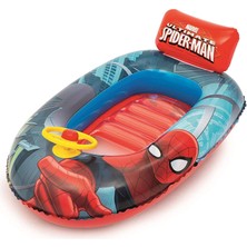 Bestway Örümcek Adam Direksiyonlu Çocuk Deniz Botu 112X71 cm Marvel Spiderman