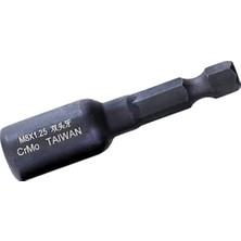 Yolanda Dayanıklı 1/4 '' Hex Shank Vidalı Bit Adaptör Matkap Kırışma Adaptörü Değiştirme B- M8 B-M8 X 1.25 (Yurt Dışından)