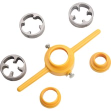 Yolanda Die Seti, 6pcs Pvc Aracı, Boru Yuvarlak Kalıp Seti, Boru Iplikli Sıhhi Tesisat (Yurt Dışından)