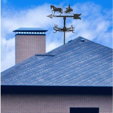 Yolanda Weathervane Gazebo Crafts Taşıma Için Weathervane Bahçesi Bahis Ölçüm Aracı (Yurt Dışından)