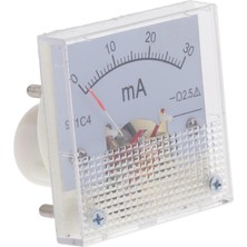Yolanda Analog Akım Panel Ölçer Dc Ammerece Devresi Ampere Guıge 0-30ma (Yurt Dışından)