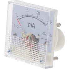 Yolanda Analog Akım Panel Ölçer Dc Ammerece Devresi Ampere Guıge 0-30ma (Yurt Dışından)