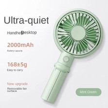 Xinh Mini Danışma Fanı Taşınabilir Mobil Tutucu Hayranları El Dış Mekan USB Fan Hava Soğutucu Küçük Masaüstü Ofis Tripod Fanı Şarj Edilebilir | Fanlar (Yurt Dışından)