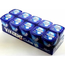 Vivident Cube Mega Bottle Nane 10 x 86GR