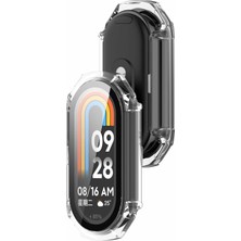 Dexmon Xiaomi Mi Band 8 Kasa Ekran Koruyucu 360 Tam Koruma Sert Pc Yüksek Kalite Stiff Guard