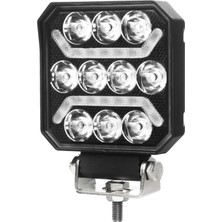 Hubstein 15W Kare 10 Ledli Sis Farı Off Road Çalışma Tekne Lambası JIANG01