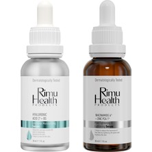 Rimu Health Products Kuru ve Sivilcelenmeye Meyilli Ciltlere Özel Nemlendiricili Cilt Bakım Seti 30ML + 30ML RM000132