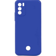 noktaks - Reeder S19 Max Pro S - Kılıf Mat Soft Esnek Biye Silikon - Mavi - T27221
