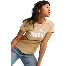 Puma Ess Logo Kadın Tişört 58677587 5867758721