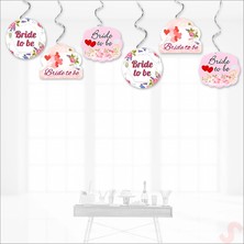 Süsle Bebek ve Parti Bride To Be Tavan Süsü - 70 cm