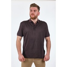 Gallus Polo Yaka Kahve Erkek T-Shirt 23MS8617