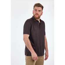 Gallus Polo Yaka Kahve Erkek T-Shirt 23MS8617