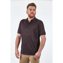 Gallus Polo Yaka Kahve Erkek T-Shirt 23MS8617