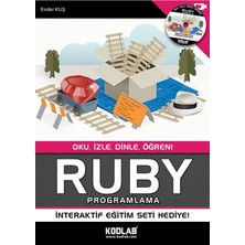 Kodlab Yayınları Ruby Programlama (Oku, İzle, Dinle, Öğren!)