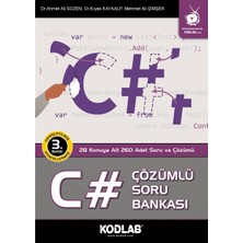 Kodlab Yayınları C# Çözümlü Soru Bankası