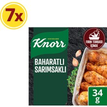 Knorr Tavuk Çeşni Ailesi Baharatlı Sarımsaklı 34 g x7