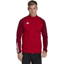 adidas TIRO23 C Tr Jkt Erkek Futbol Uzun Kollu Antrenman Üstü HE5650 Kırmızı
