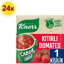 Knorr Çabuk Çorba Serisi Kıtırlı Domates Çorbası 22 g x24