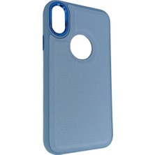 iPhone XR ile Uyumlu Nikelaj Deri Kapak Telefon Kılıfı