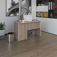 Kenzlife ofis masası miyamoto crd sağ 75*140*60 kilitli kapaklı dolap bilgisayar çalışma masası