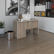 Kenzlife ofis masası yoko ono crd sağ 75*170*80 raflı dolap eşkenar bilgisayar çalışma masası
