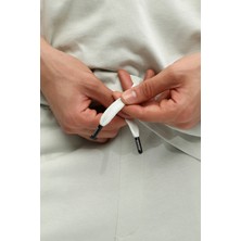 Owut Collection Erkek Relaxed/rahat Kesim Yazı Baskılı %100 Pamuk Şort Takım