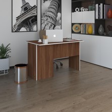 Kenzlife ofis masası miyamoto cvz sağ 75*120*80 kilitli kapaklı dolap bilgisayar çalışma masası