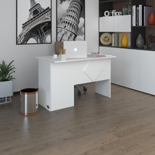 Kenzlife ofis masası yoko ono byz sağ 75*140*60 kilitli kapaklı dolap eşkenar bilgisayar çalışma masası