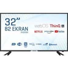 Onvo OV32300 32" 82 Ekran Uydu Alıcılı HD webOS Smart LED TV