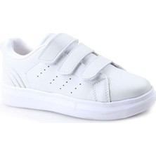 Cool 0828  Kız Çocuk Sneakers Spor Ayakkabı  - Beyaz Beyaz - 32