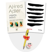 Yaşama Sanatı (Alfred Adler) + Yaşamak (Yu Hua) 2 Kitap + Alfa Moda Lisanslı Kalem Hediye - Alfred Adler